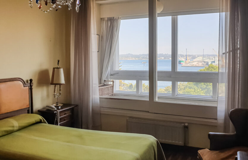 Habitaciones exteriores con vistas al mar