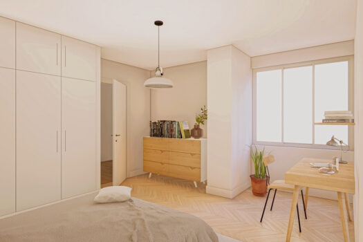 Se vende piso con vistas y garaje en el centro de Coruña