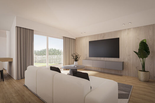 Vivienda en Miño ático con vistas al mar