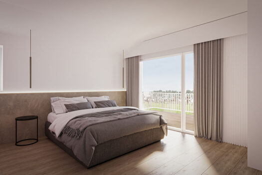 Vivienda en Miño ático con vistas al mar