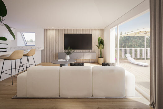 Vivienda en Miño bajo con jardín orientación sur