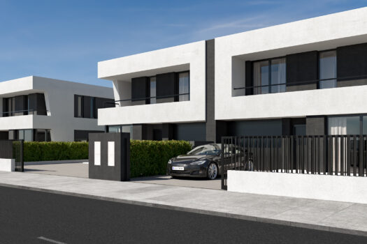 Se vende chalet pareado de obra nueva en Miño