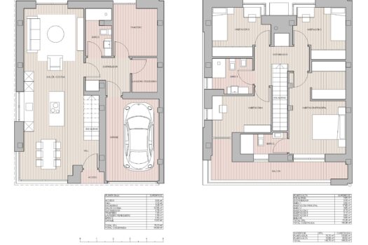Se vende chalet pareado de obra nueva en Miño