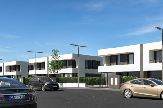 Se vende chalet pareado de obra nueva en Miño