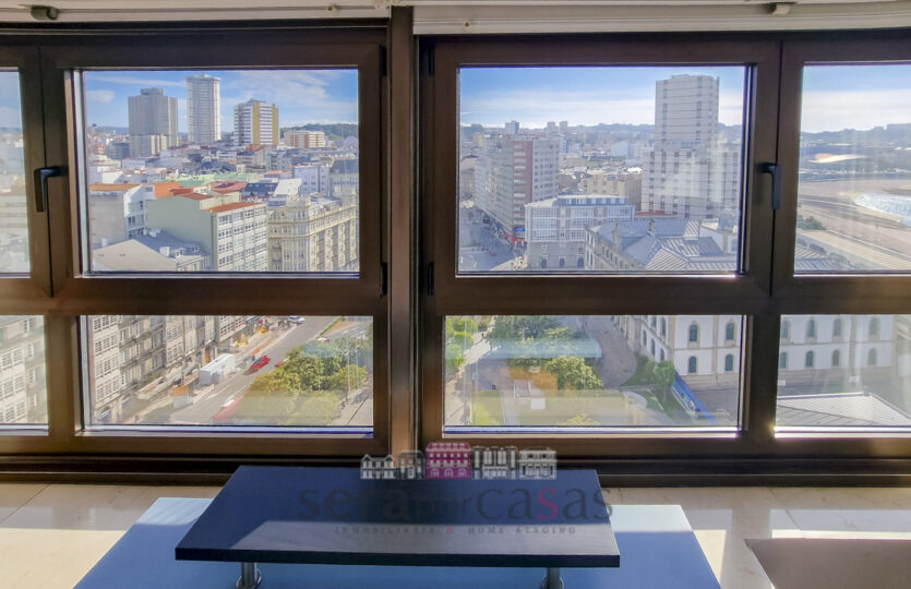 Se vende piso en el centro de A Coruña con vistas